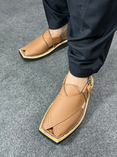 KAPTAAN Mustard Peshawari Chappal